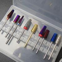 Ensemble de fraises à ongles en carbure de tungstène 3XC 4XC 5XC F M C, grains mixtes, pour le retrait du vernis gel acrylique, outils de manucure et pédicure