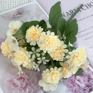 Bouquet de mariage à main, accessoires de photographie, fleur artificielle, mini boule de chrysanthème - Product Image 6