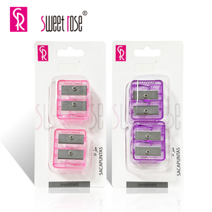 Sweet Rose SE006 Nhựa Kim Loại Đôi Lỗ Bút Kẻ Lông Mày Bút Kẻ Mắt Cắt Trang Điểm Mài Văn Phòng Phẩm Dao 14x7x3cm - Product Image 4