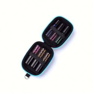 Mutispandex EVA Essential Oil Pouch <b>Roller</b> Case with <b>Metal</b> Buckle Storage Box Oxford Fabric Customized Size - Product Image 3