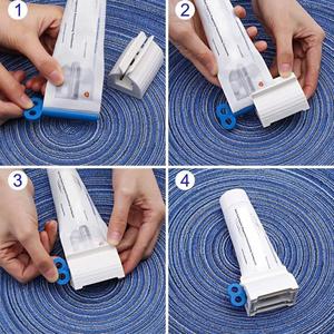 <b>Toothpaste</b> Tube <b>Squeezer</b> With Rolling <b>Toothpaste</b> <b>Squeezers</b> Holder Rotate <b>Toothpaste</b> Dispenser for Bathroom - Product Image 6