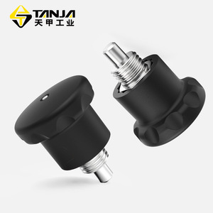 หมุดยึด TANJA รุ่น GN822 ขนาด M8 M12 M16 หัวกลมพลาสติก สำหรับงานกำหนดตำแหน่ง ใช้งานทั่วไป - Product Image 1