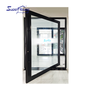 Trước <span class=keywords><strong>pivot</strong></span> sắt Cách Mạng cửa thép nhôm thiết kế đồ họa một cách cửa kính siêu Nhà Bên ngoài chất lượng cao hiện đại CN;SHG - Product Image 1
