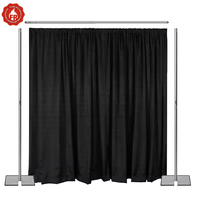 Tuyau et toile de fond drapée ignifuge pour événement et salon d'exposition