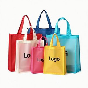 ถุงช้อปปิ้งผ้าไม่ทอพิมพ์โลโก้ตามสั่ง ขนาดต่างๆ ใช้ซ้ำได้ - Product Image 1