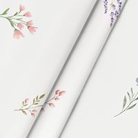 Nappe printemps été 137*274cm, aquarelle de pâques fleurs sauvages floraison couverture de table florale pour fête pique-nique dîner décor