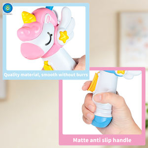 Kit de Peinture Artistique à <span class=keywords><strong>Encre</strong></span> Lavable pour Enfants et Tout-Petits, 2 Couleurs Mixtes, avec 8 Pochoirs, Jouets Éducatifs en Plastique à Jet <span class=keywords><strong>d</strong></span>'<span class=keywords><strong>Encre</strong></span>, Thème Dessin Animé - Product Image 2