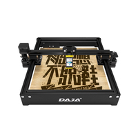 DAJA D3 15W mesin pemisah kayu casing telepon printer mesin ukir laser emas perak dan laser potongan kecil