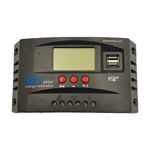 Contrôleur de charge solaire intelligent <span class=keywords><strong>MPPT</strong></span> 12V 24V à régulation automatique de tension pour systèmes solaires hors réseau – Qualité supérieure - Product Image 1