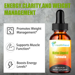 High Quality Keto Liquid Drops with Raspberry <b>Key</b> Tones Promotes Weight Management Improved Mental Clarity Liquid Drops - Product Image 3