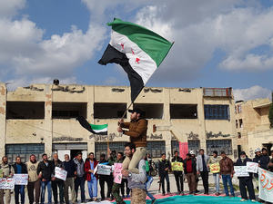 ใหม่ 3x5 โพลีเอสเตอร์ซีเรียซีเรียธง 3x5 ธงแบนเนอร์ Grommets พรีเมี่ยมในร่มกลางแจ้งสําหรับสภาพอากาศทั้งหมดแบนเนอร์ - Product Image 2