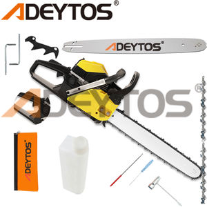 Haute qualité 52cc/58cc déplacement à deux temps 2200W/2400W essence tronçonneuse usine directe bricolage industriel OEM personnalisable - Product Image 5