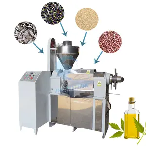 Industrial Oil Extractor Sesame Seed Oil Press Black Cumin Cardamom Oil Extraction Machine