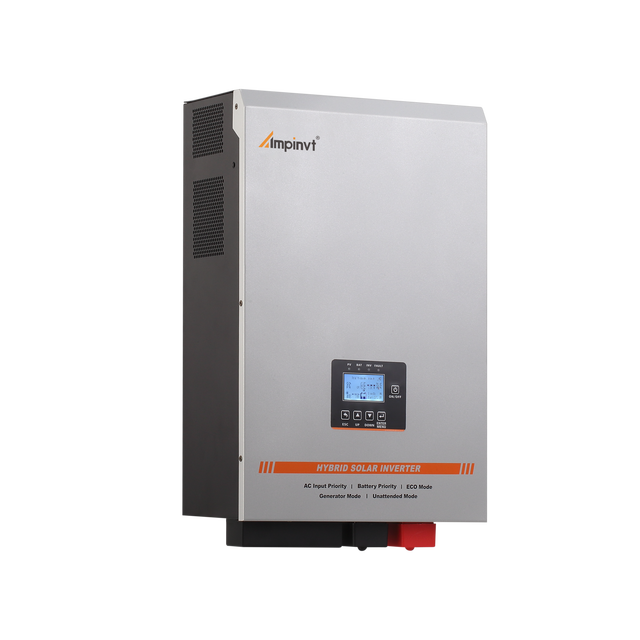 Ampinvt Hybrid Solar Inverter 1000Watt 1.2KW 3KW 12V 24V 5000W 6000W 48V Split Phase MPPT Off-grid System