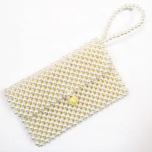 Small handmade wedding pearl bedding bag evening party bags ladies fashion bags