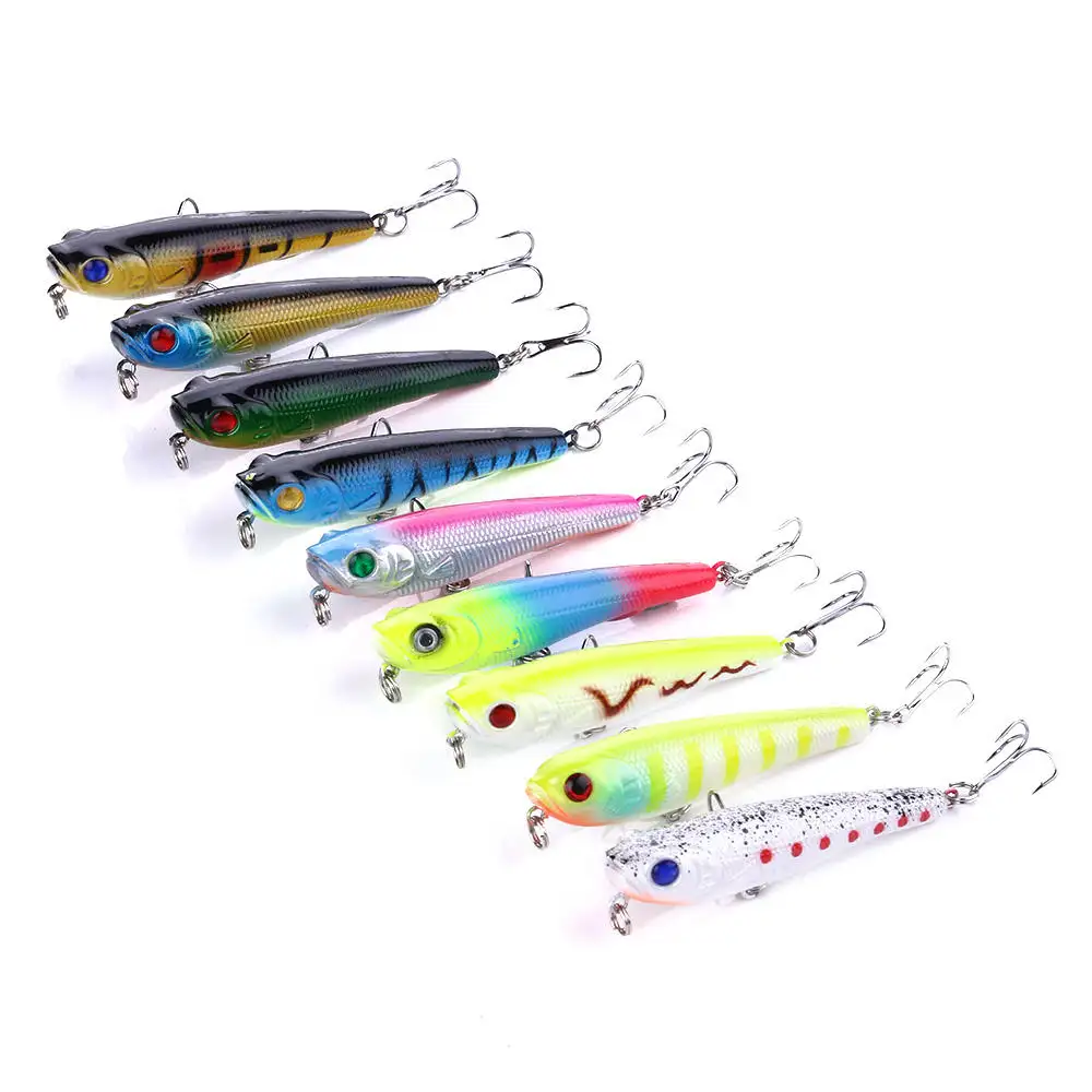 High Quality Fishing Lures 6.7g/70mm Hard Plastic Artificial Crankbait Tackle Bass Bait Pencili Lures