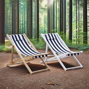 Chaise de plage Wind Valley de qualité supérieure Mobilier de <span class=keywords><strong>jardin</strong></span> et de camping Chaise longue pliante en bois pour balcon de parc extérieur - Product Image 6