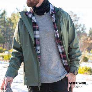 CELINNE Camiseta Interior de Manga Larga para Hombre, 100% Lana Merino, Suave, Resistente a los Olores, Ropa Interior Térmica - Product Image 6