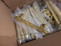 Asas de plástico de alta resistencia para ataúdes con núcleo reforzado con alambre de acero, asas portadoras de carga para ataúdes, accesorios de ferretería funeraria