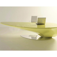 Bureau de direction moderne patron PDG Mobilier de bureau Table d'ordinateur Bureau de direction au design unique