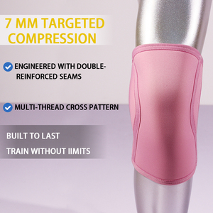 Hot bán Heavy Duty 5mm 7mm <span class=keywords><strong>Neoprene</strong></span> Miếng đệm đầu gối tạ đào tạo <span class=keywords><strong>Neoprene</strong></span> đầu gối tay áo phòng tập thể dục Squat đầu gối hỗ trợ Brace - Product Image 6