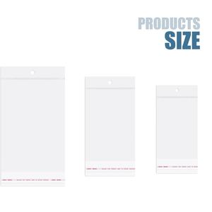 Bolsas autoadhesivas OPP de plástico celofán para galletas, embalaje con solapa de maquillaje, ropa de regalo transparente con logotipo personalizado al por mayor - Product Image 3