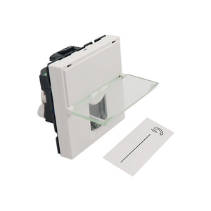 Para <span class=keywords><strong>Legrand</strong></span> tipo francés 45*45mm Keystone Jack <span class=keywords><strong>CAT6A</strong></span> UTP piezas de telecomunicaciones instalación sin herramientas RJ45 Cat6 UTP Keystone Jack 45*45 - Product Image 5