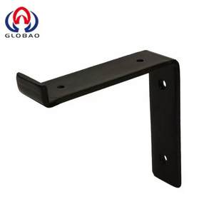 رف قابل للطي, رف أسود قابل للطي ، زاوية حامل قابل للتعديل ، دعامة للأثاث - Product Image 3