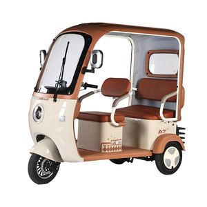 Tricycle familial avec options de couleurs personnalisables et toit - Product Image 3