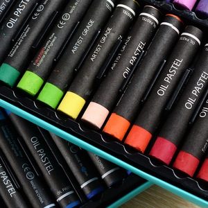 学校文具彩色蜡笔艺术家 & 学生儿童蜡笔套装12/24/36/48软油粉彩无毒绘画 - Product Image 6