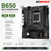 Carte mère PCWINMAX B650 B650M AM5 DDR5 128 Go PCIe 4.0 M.2 Micro ATX OEM ODM Vente en gros pour PC de jeu Ry 7000 8000 9000