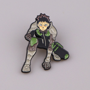 Sming Pins <span class=keywords><strong>Monster</strong></span> 8 Émail Pin Japonais <span class=keywords><strong>Anime</strong></span> Personnage Masculin Revers Badge Personnalisé <span class=keywords><strong>Manga</strong></span> Broche - Product Image 4