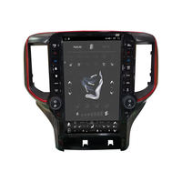 Radio para Coche con Pantalla Tesla de 13.6" TS10 Android 12 para Dodge RAM 1500 2500 2018-2022, Estéreo GPS Navi CarPlay 4G
