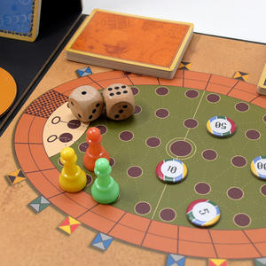 Tùy chỉnh in phụ kiện trò chơi siêu bảng-Poker chip Boardgame & Trò chơi bài với xúc xắc cho trò chơi bảng carrom - Product Image 2