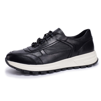 Chaussures de sport décontractées en cuir véritable avec semelle en EVA personnalisée, légères et tendance Simonspark pour hommes