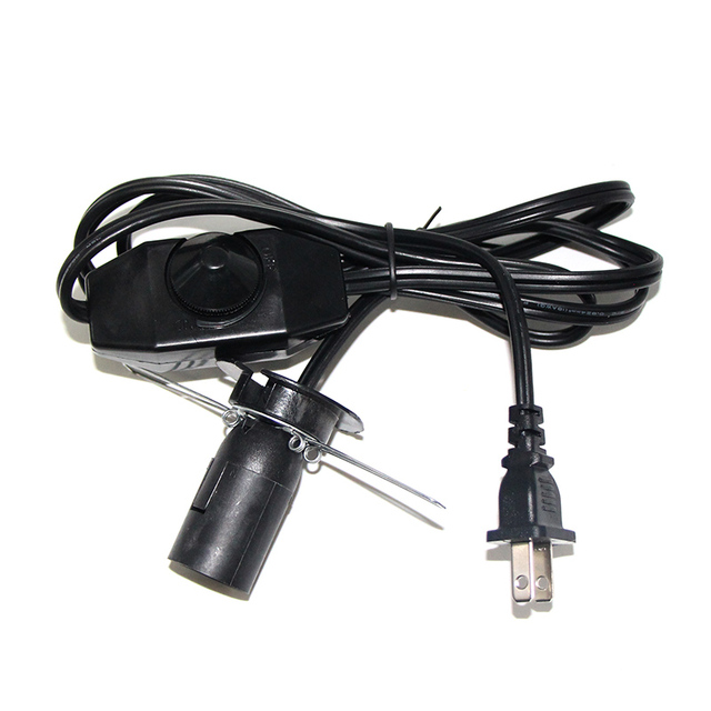 Flat Plug on Off 303 On/Off Replacement Switching Two Us Us/Usa 2 Pin Usa Lamp Power Cord