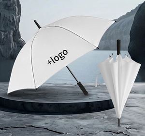 High Quality Custom Sublimation Foldable Umbrella Personalized Sun Rain <b>Gift</b> for Business White Color Promotional Use - Product Image 3