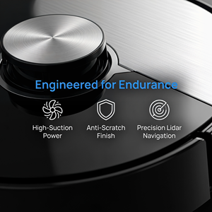 AIOILOXY Robot Vacuum <b>Mop</b> 2000-2499Pa Suction LDS Slam+Vslam Navigation App-Controlled Household <b>Cleaning</b> Device - Product Image 5