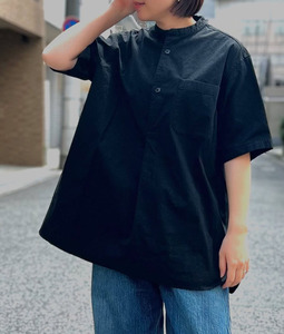 <span class=keywords><strong>Camisa</strong></span> de Hombre 2026, <span class=keywords><strong>Nueva</strong></span>, Elegante, de Lino y Algodón, Manga Larga, Cuello Alto, Color Sólido, ODM y OEM - Product Image 4