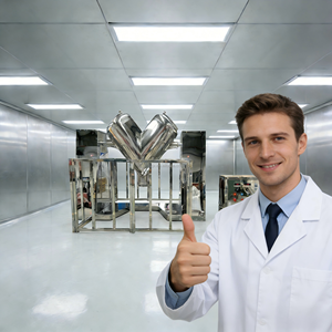 DZJX Dry Powder <strong>v</strong> Blender 50kg Ss <strong>v</strong> Type <strong>Mixer</strong> Machine 15l 20l 30l 100l 200l 500l 1000l <strong>Small</strong> Lab <strong>V</strong>-shaped Cone Mixing Equipment - Product Image 1