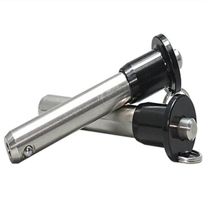 Goupilles autobloquantes à ressort avec anneau en acier inoxydable M5 <span class=keywords><strong>M6</strong></span> M8, goupilles à dégagement rapide à bille - Product Image 3