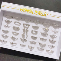 Bagues de Doigt Plaqué Or, Argent et Or Rose à Bas Prix, Styles Mélangés en Gros, Bagues Glaçées en Zircon et Diamant CZ