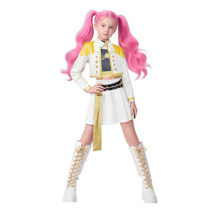 Costume di Halloween per Bambini, Cosplay KPOP Gruppo Femminile Coreano, Squadra Caccia alle Streghe, Lumi Zoe - Product Image 3