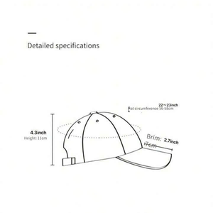 Sombreros de béisbol personalizados para hombres Tela sintética ligera Transpirable 6 paneles Bordado Logo OEM Vietnam Maqueta gratis - Product Image 5