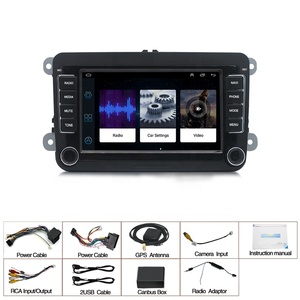 <span class=keywords><strong>Android</strong></span> 10.0 xe Hệ thống đa phương tiện GPS navigation VW GOLF Jetta Polo Bảng điều khiển đài phát thanh 1ram + 16rom DSP wifi xe cho máy nghe nhạc DVD - Product Image 6