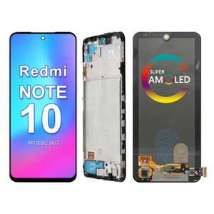Display IPARTS per <span class=keywords><strong>Xiaomi</strong></span> <span class=keywords><strong>Redmi</strong></span> <span class=keywords><strong>Note</strong></span> 10 4G M2101K7AG M2101K7AI <span class=keywords><strong>Redmi</strong></span> <span class=keywords><strong>Note</strong></span> <span class=keywords><strong>10S</strong></span> M2101K7BG M2101K7BNY Schermo OLED Touch con Cornice - Product Image 1