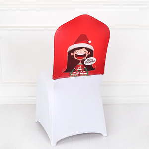 Custom <strong>Half</strong> <strong>Chair</strong> <strong>Covers</strong> <strong>Chair</strong> Sashes Bands/Hood/Hat for Event Wedding Party AD Decoration - Product Image 1