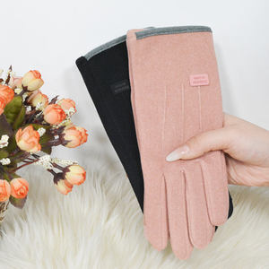 Guantes Delgados y Cálidos de Poliéster con Pantalla Táctil, Logotipo Personalizado, Guantes de Viaje Diarios para Mujer - Product Image 4