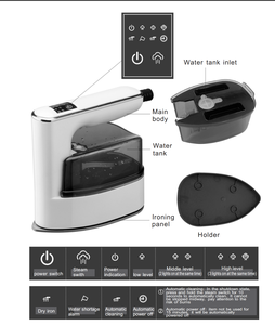 3bar sovralimentato automatico indumento a vapore che si agita a vapore a vapore sistema di filtraggio per stirare l'acqua portatile piroscafo - Product Image 3