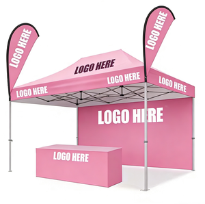 Carpa de Exhibición Plegable de Aluminio Resistente y Duradera de 10x10 pies <span class=keywords><strong>con</strong></span> Estructura de Aluminio y Lona Oxford, <span class=keywords><strong>Toldo</strong></span> Personalizado, Gazebo - Product Image 5